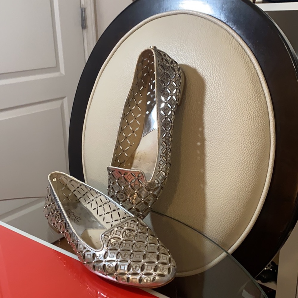 Michael Kors loafers used.